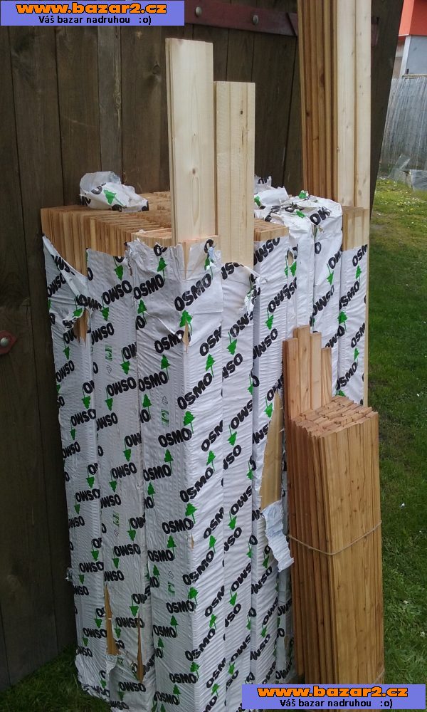 Obkladové palubky  - smrk, modřín, latě pod palubky