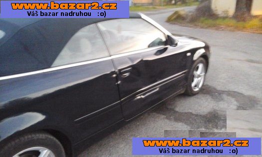 AUDI A4 2,5 TDI CABRIO 163PS rok výroby 2004