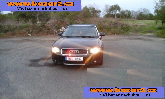 AUDI A4 2,5 TDI CABRIO 163PS rok výroby 2004