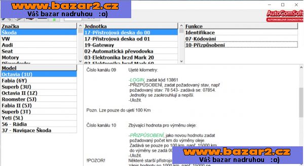 Nový VAG-COM VCDS 11.11 HEX-CAN kábel český jazyk