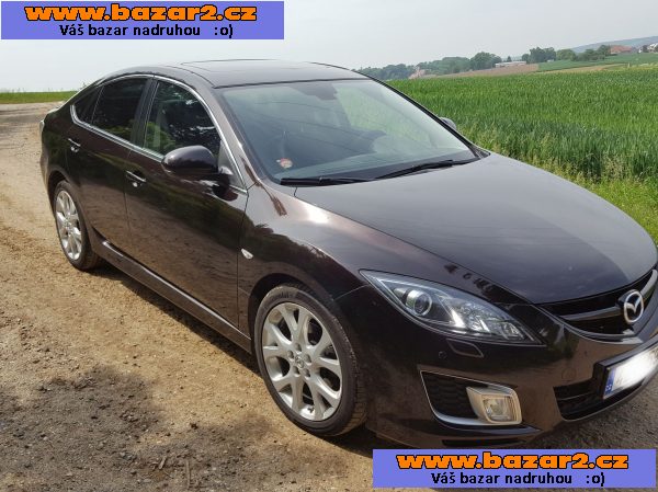 Mazda 6 2.0 MZR-CD Dynamic,103kW, kůže, navigace,