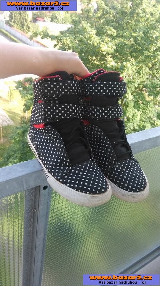 Dámské Modro Bílé tenisky SUPRA velikost 38