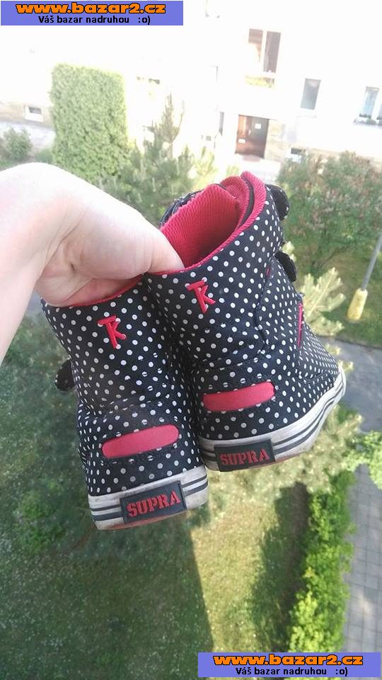 Dámské Modro Bílé tenisky SUPRA velikost 38