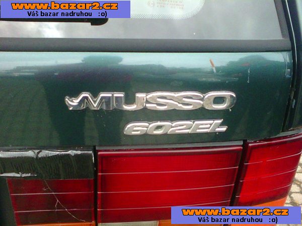 SSang Yong Musso 2.9 TD, 4 x 4