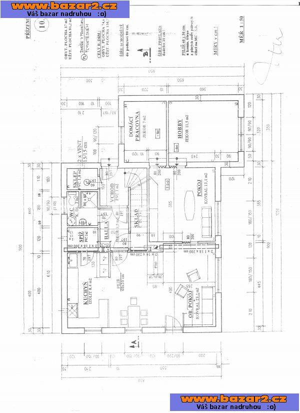 Prodej rodinného domu 170 m², pozemek 532 m²