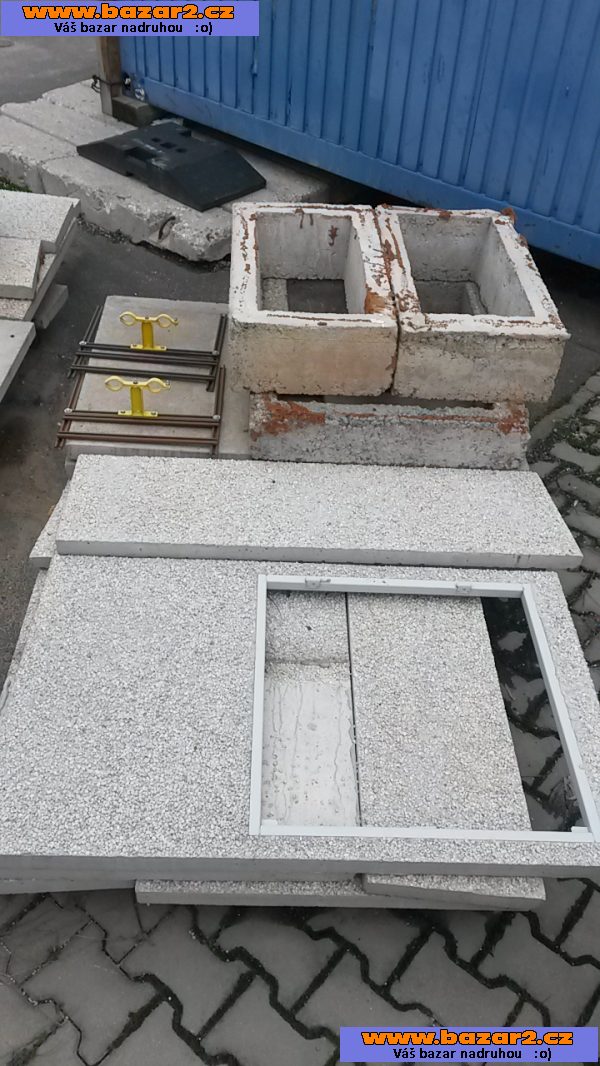 Betonová dvouskříň pro elektroměr a plynoměr