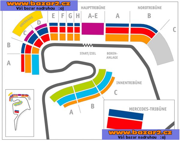 FORMULE 1 VSTUPENKY