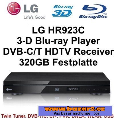 LG HR923C 3D BLU-RAY, HDD320GB