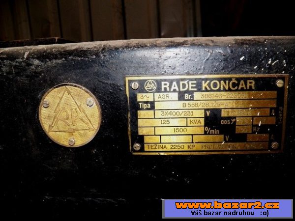 Elektrocentrála - 125 kVA 