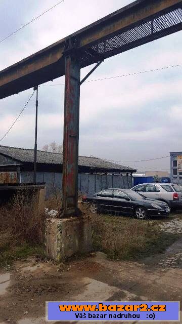 Jeřábová dráha + portálový jeřáb 5t