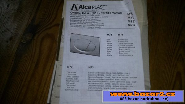 Ovládací tlačítko M70 AlcaPlast