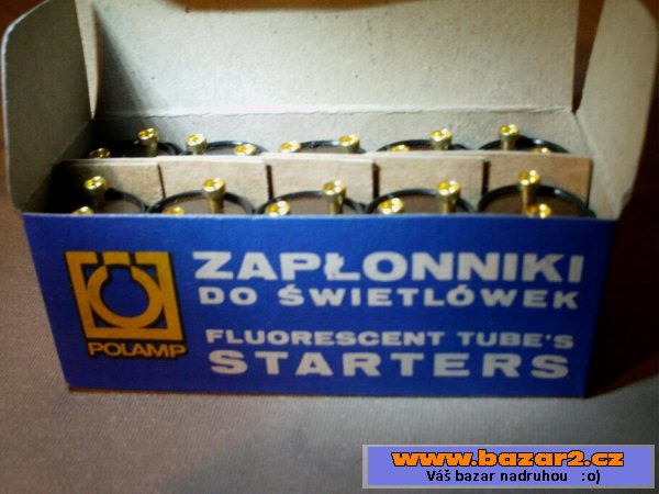 Zářivkové startery dvojkolíčkové