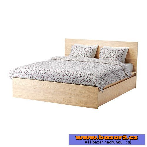 Postel Malm / Ikea (včetně matrací)