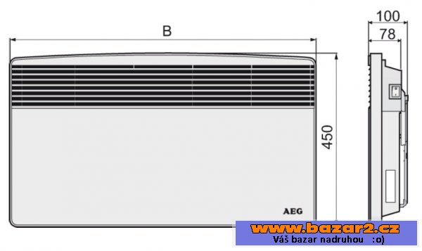 Konvektor AEG WKL 1003 U