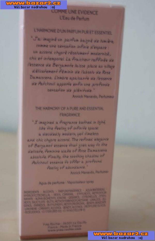 Toaletní voda L´eau Yves Rocher