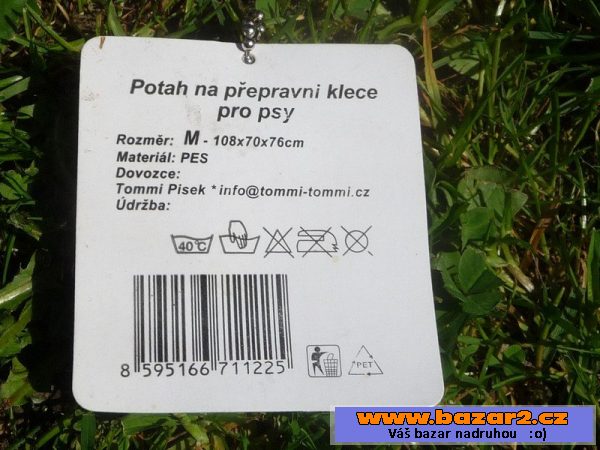 Potah na přepravní klec