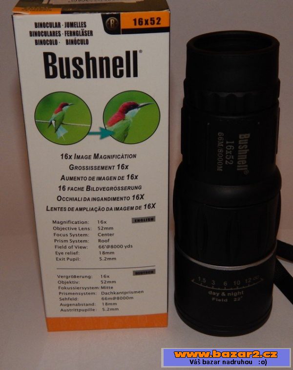 Monokulár Bushnell  16x52