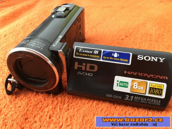 Prodám kameru sony HDR-CX116E