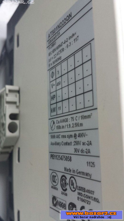 elektrický rozběh Altistart 01