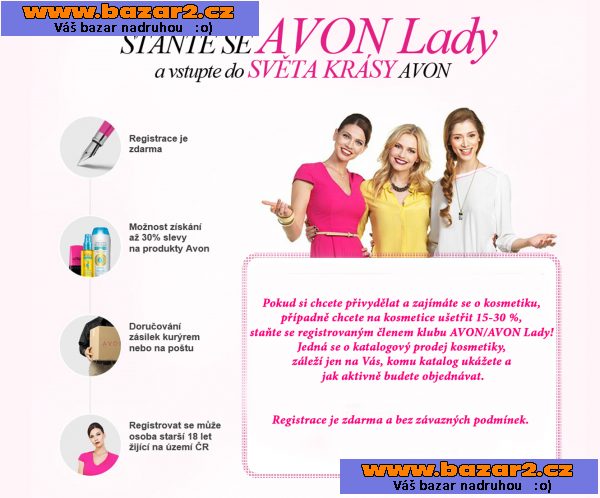 AVON registrace 