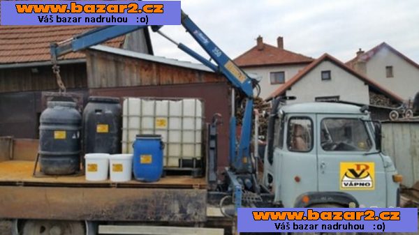 Hašené kusové vápno uleželé