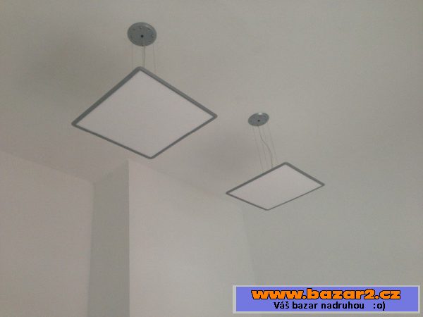 NOVÝ panel inoxLED 60x60 cm CW 40W