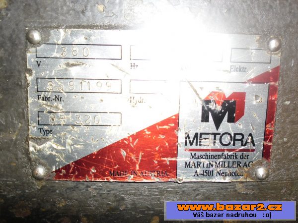 Pila na kov METORA MB320 Sägemeiste