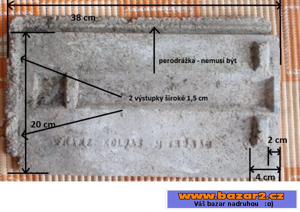 Odvezu betonové střešní tašky