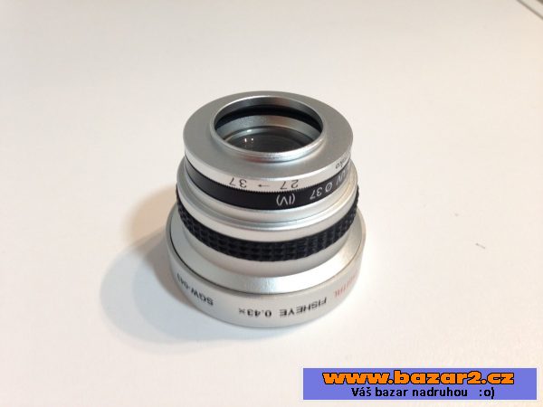 Fisheye/macro předsádka Kenko 0,43x