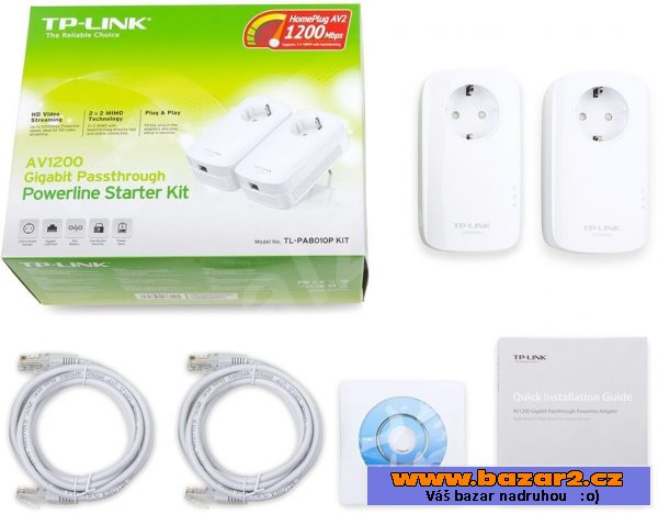 Síťový rozvod LAN po 230V TP-Link