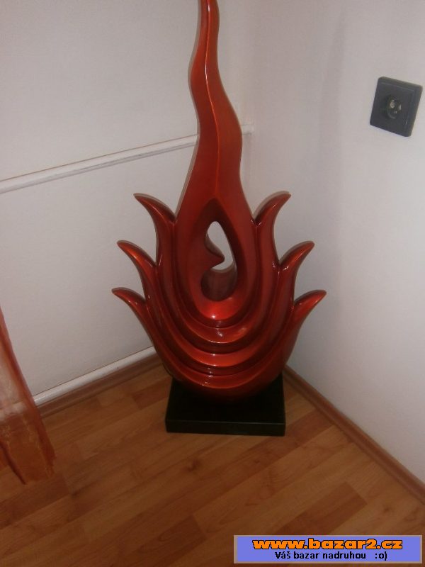 Lampa velká  - oheň