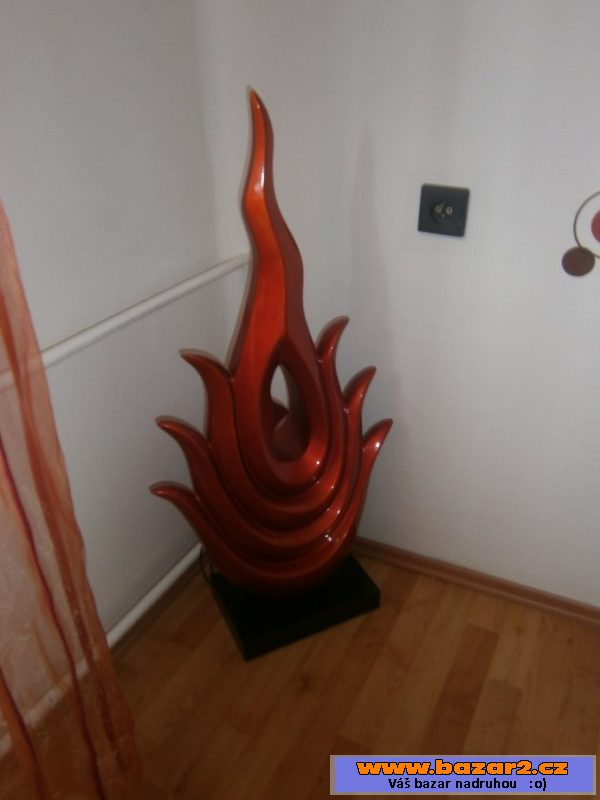 Lampa velká  - oheň