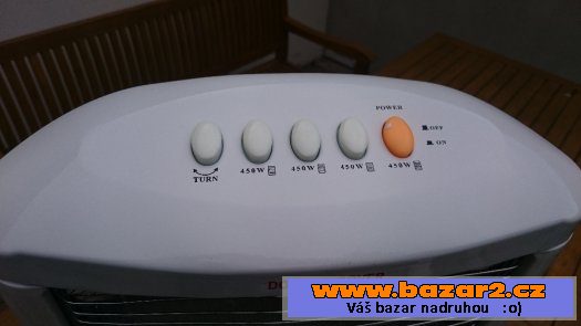 Zánovní elektrické halogen.topení !