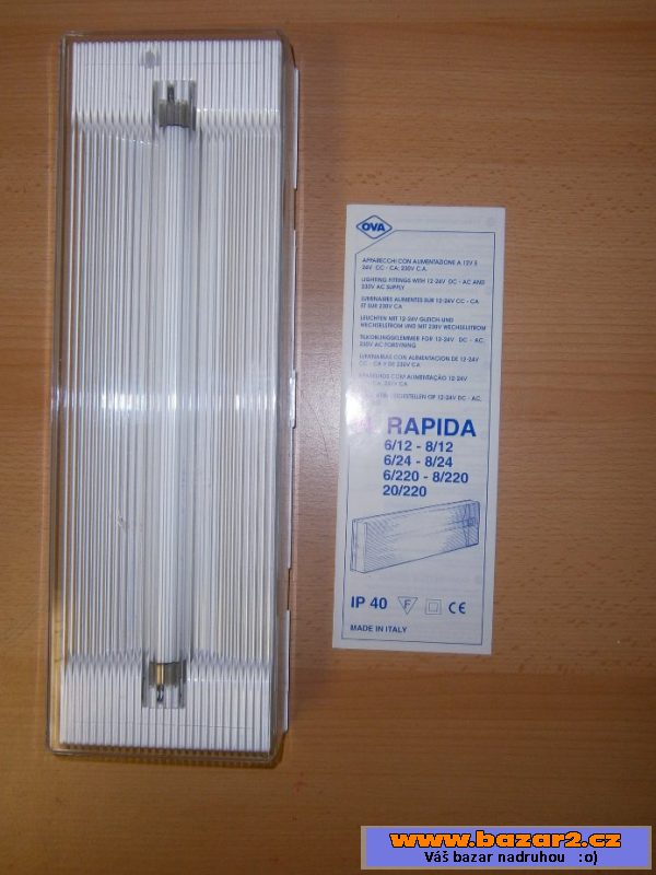 Nouzové svítidlo, IP 40,1x8W, 6 ks