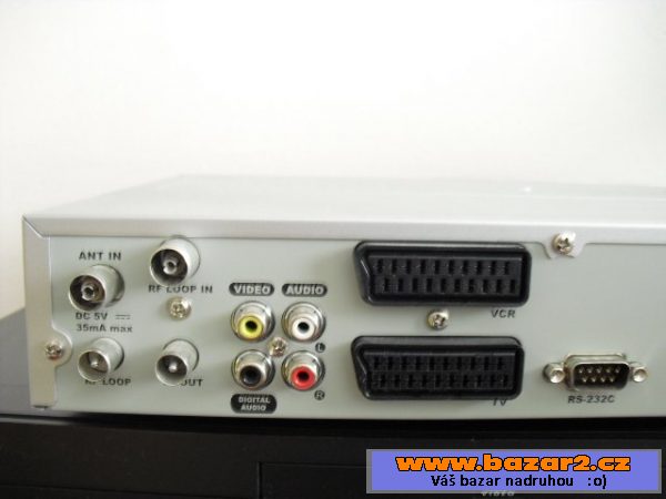 Televizor + set top box + video