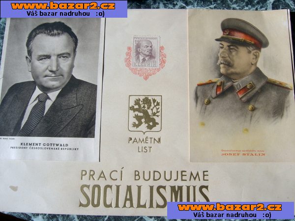 Prodám pamětní list