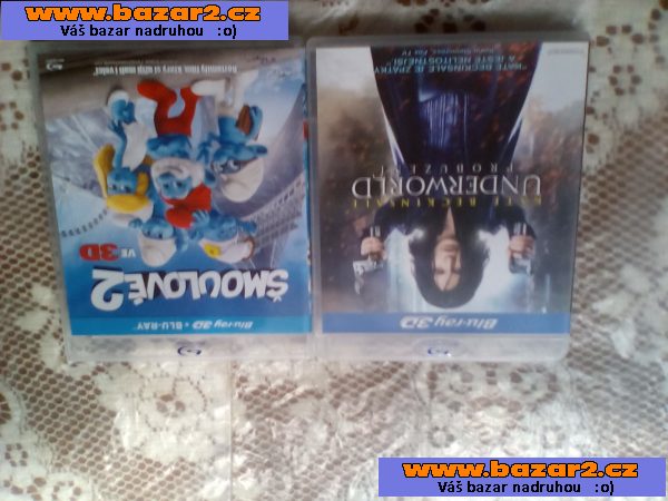 Prodám bluray 3d filmy