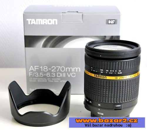  Tamron 18–270 mm AF 3,5–6,3 Canon