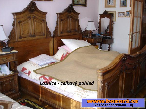 Starožitná ložnice z přelomu 19.st