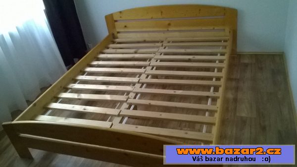 Postel + matrace + rošt