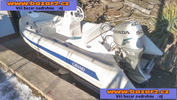 Člun GRAND s motorem HONDA BF50