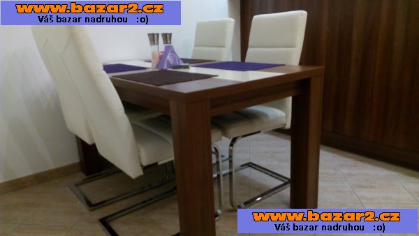 Jedálenský set 140x80 + 4 židle