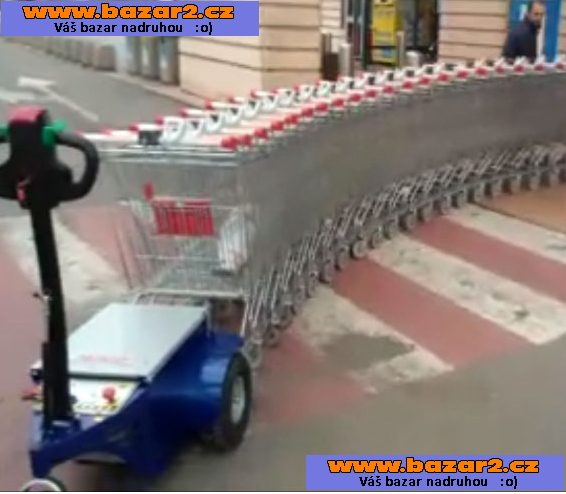M9 Elektrický Ručně Vedený Tahač Vozíků 