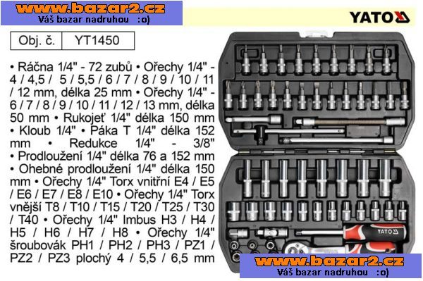  GOLA SADA 56 KS + BITY 40 ks-TORX