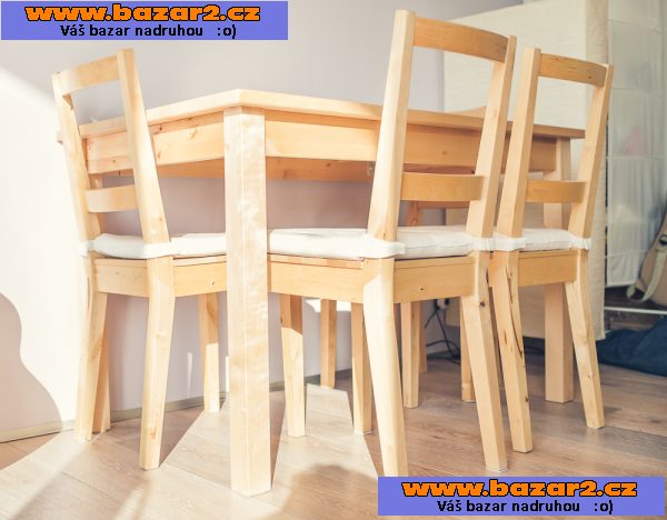 Stůl + 4 židle Ikea