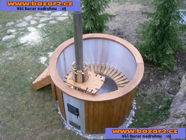 Koupací sud, sauna, finská sauna, nerezový bazén, Saunasud