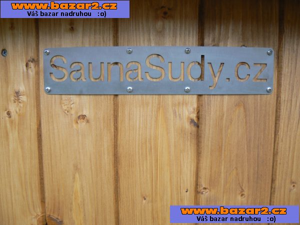 Koupací sud, sauna, finská sauna, nerezový bazén, Saunasud