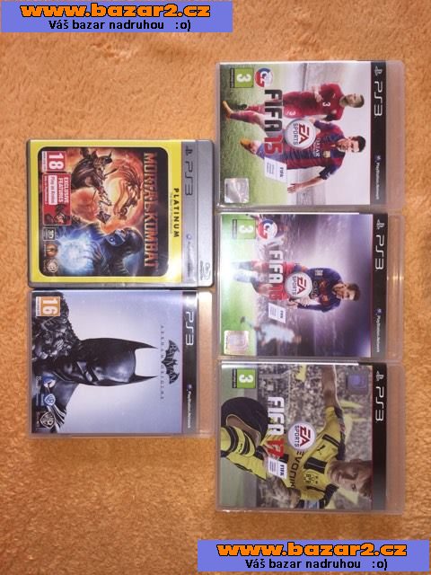 TOP Playstation 3 nejnovější verze 500gb+fifa 17+ 2x gamepad +záruka
