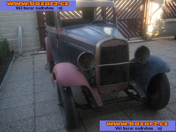 Walter – Junior 1934 po pečlivé renovaci (dokončena 2015)