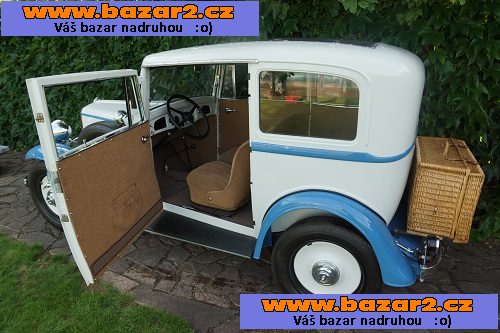 Walter – Junior 1934 po pečlivé renovaci (dokončena 2015)